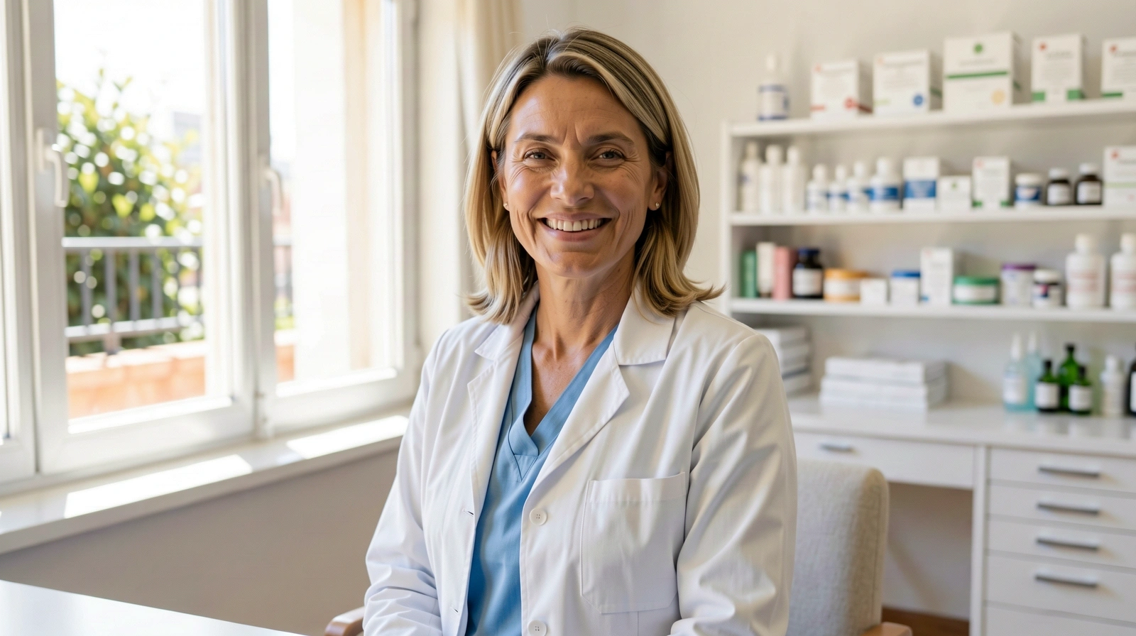 Fundadora da Nutrividainfoap em consulta